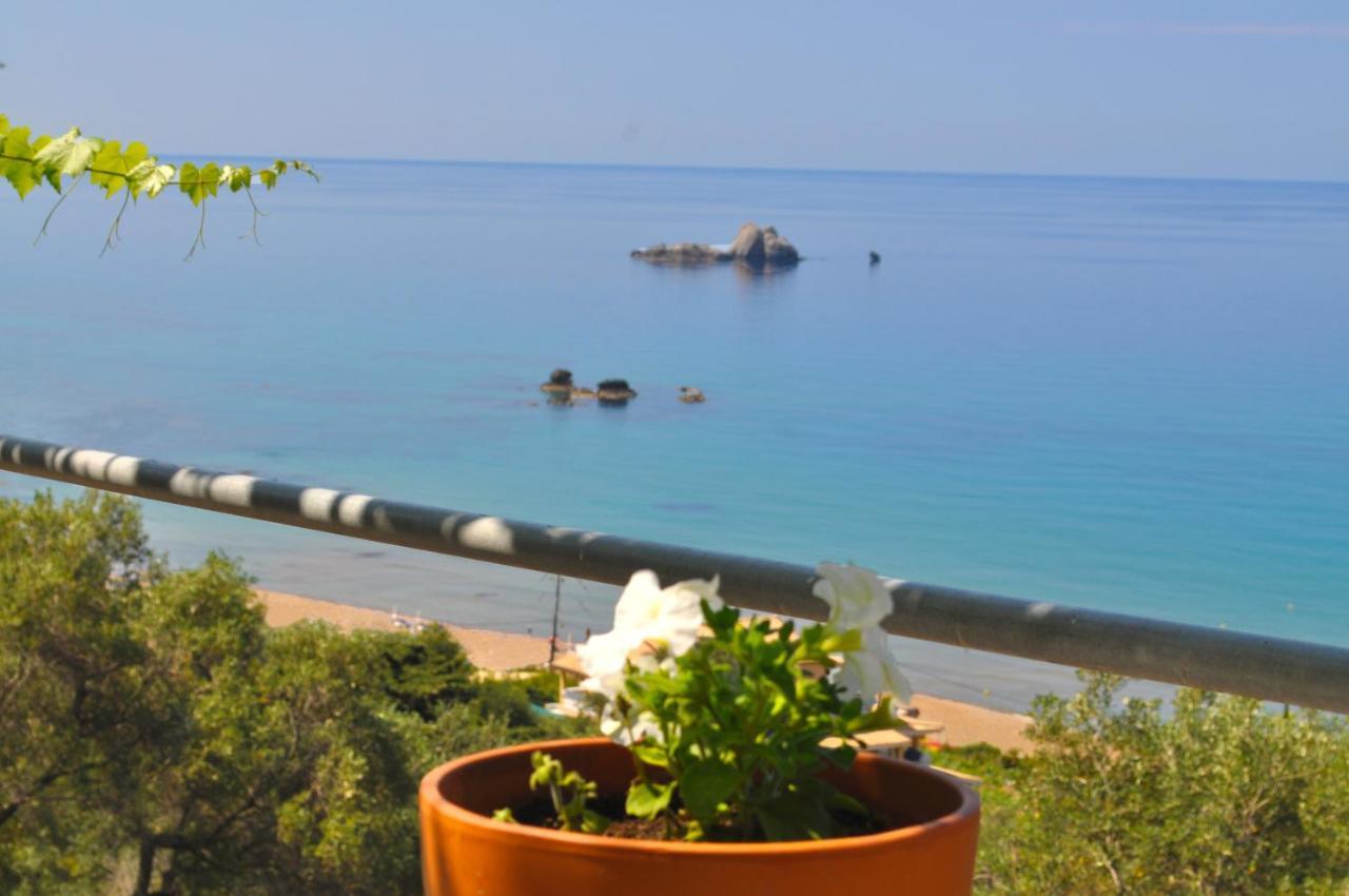 Luxury Loft Apartment With Pool - Pelekas Beach, Corfu Ngoại thất bức ảnh