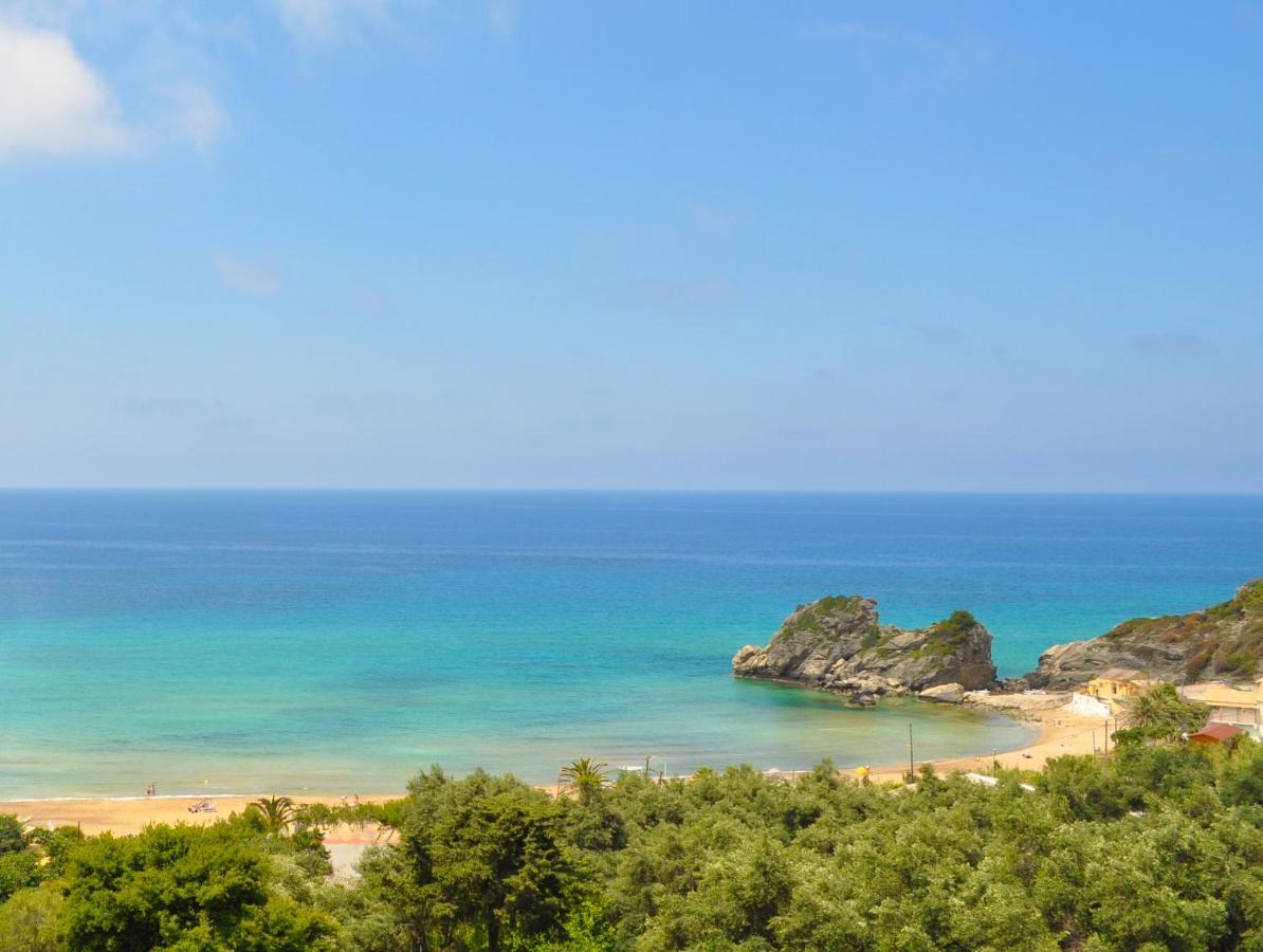 Luxury Loft Apartment With Pool - Pelekas Beach, Corfu Ngoại thất bức ảnh