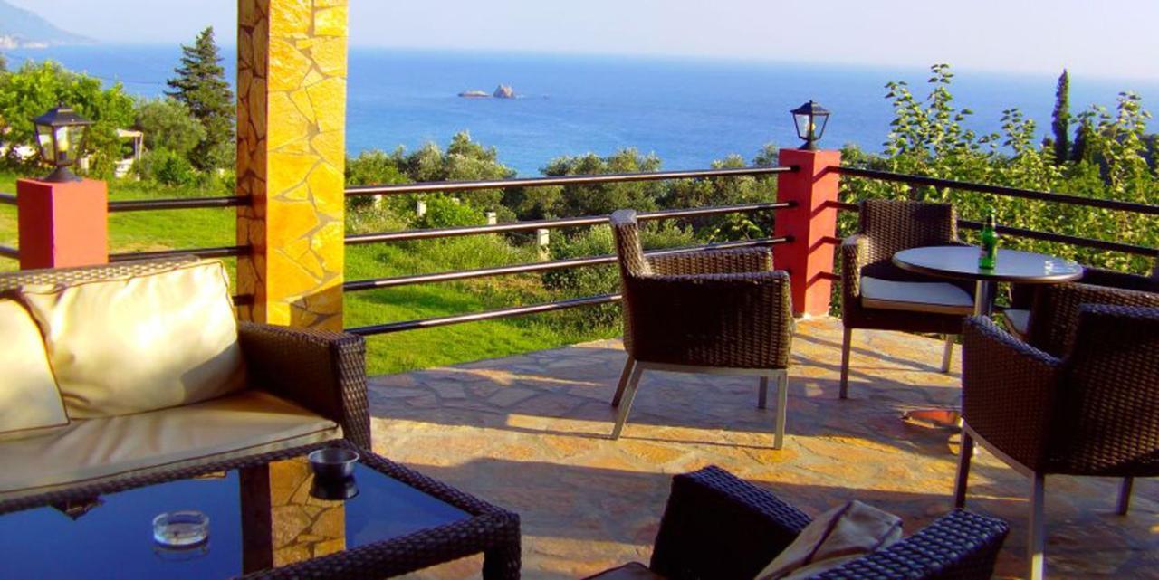 Luxury Loft Apartment With Pool - Pelekas Beach, Corfu Ngoại thất bức ảnh