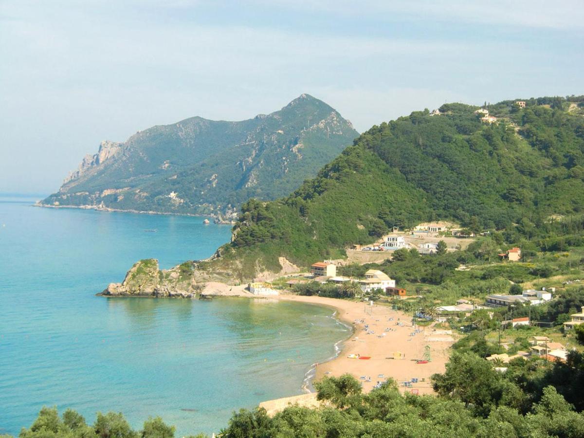 Luxury Loft Apartment With Pool - Pelekas Beach, Corfu Ngoại thất bức ảnh